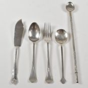 COLLECTION OF EARLY 20TH CENTURY SILVER CUTLERY