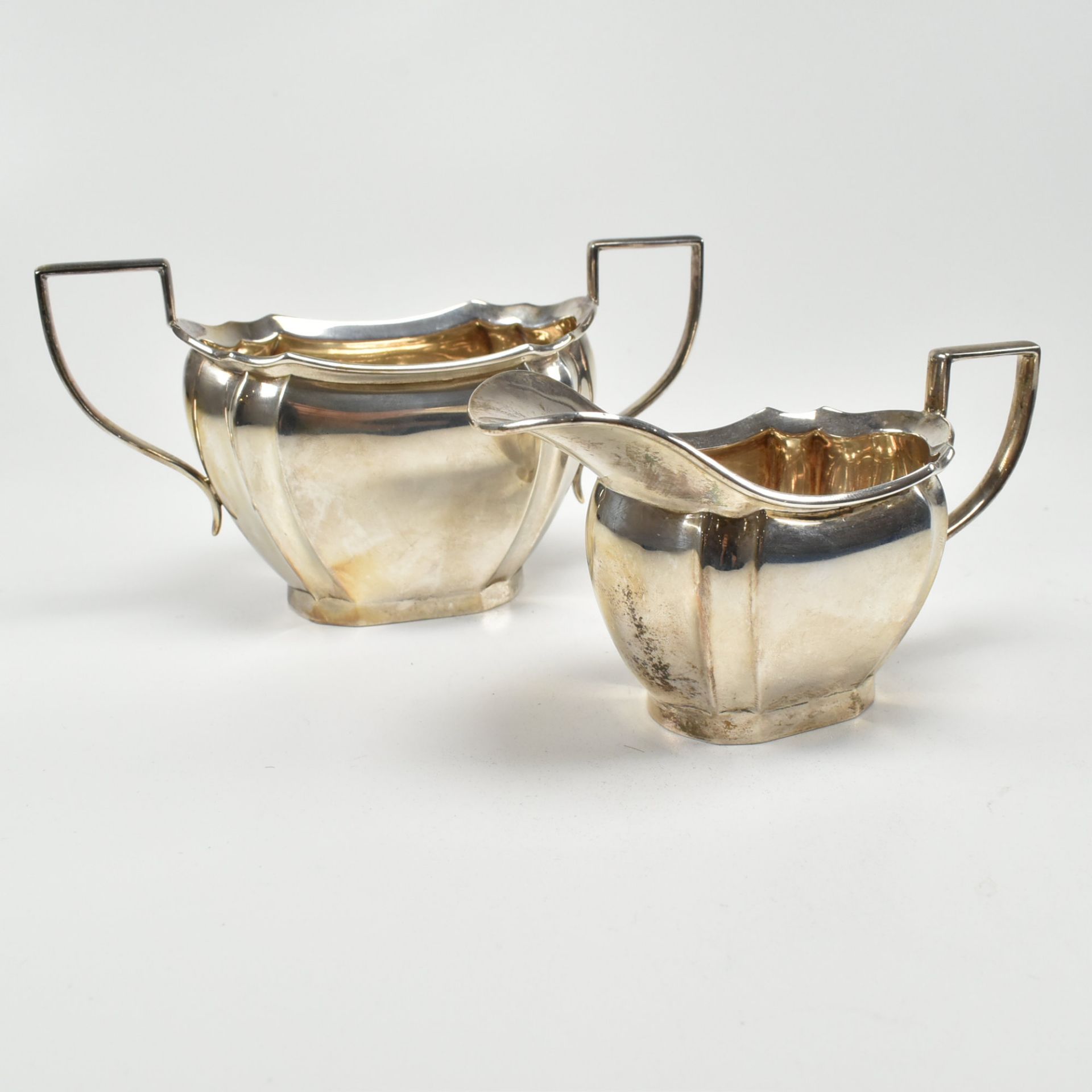 COLLECTION OF HALLMARKED SILVER SERVICE WARE - Image 2 of 14