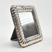 CONTEMPORARY HALLMARKED SILVER EASEL BACK PICTURE FRAME
