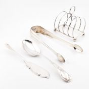 COLLECTION OF 19TH & 20TH CENTURY SILVER FLATWARE