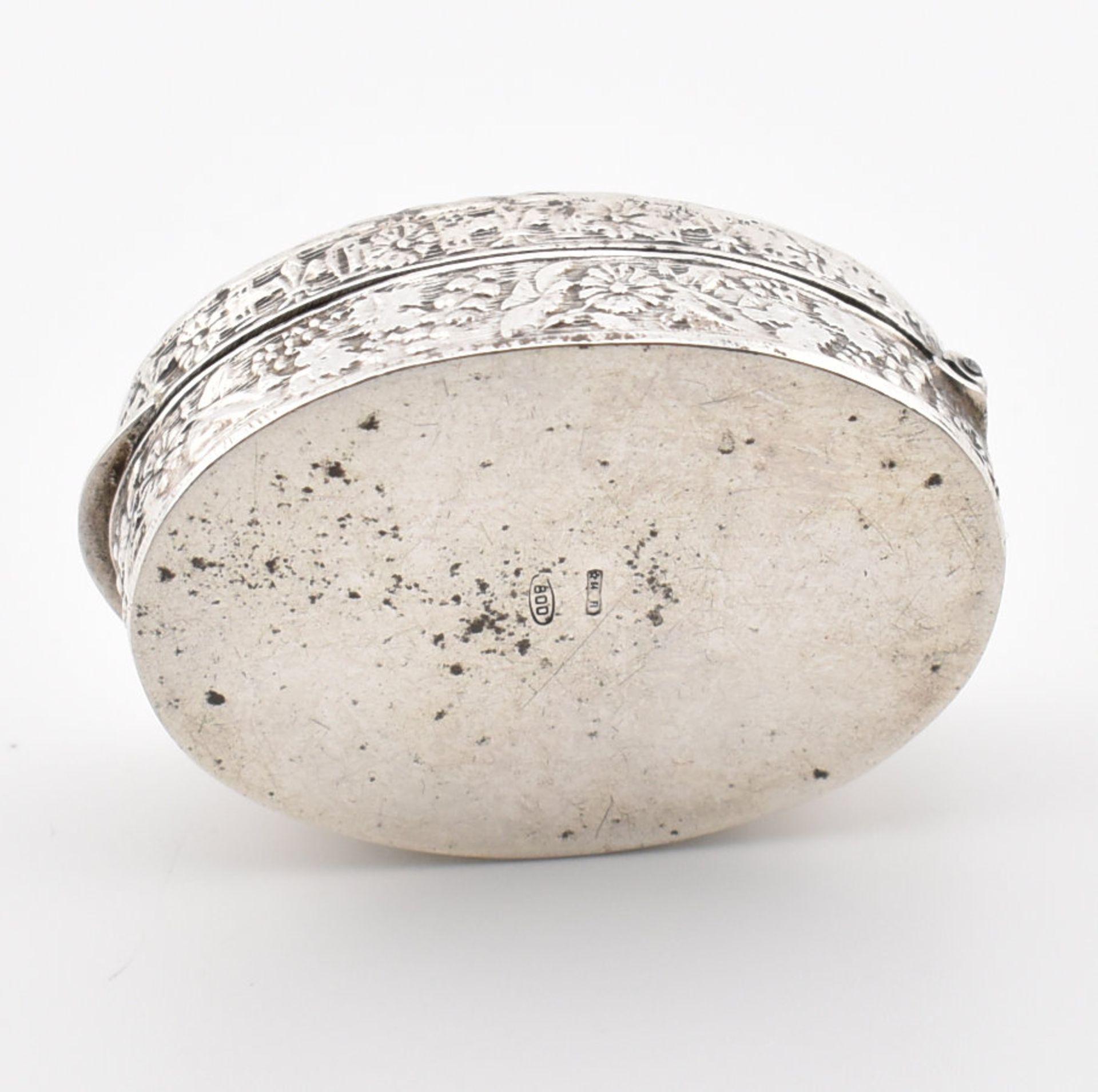 ITALIAN 800 SILVER PILL BOX - Image 6 of 6