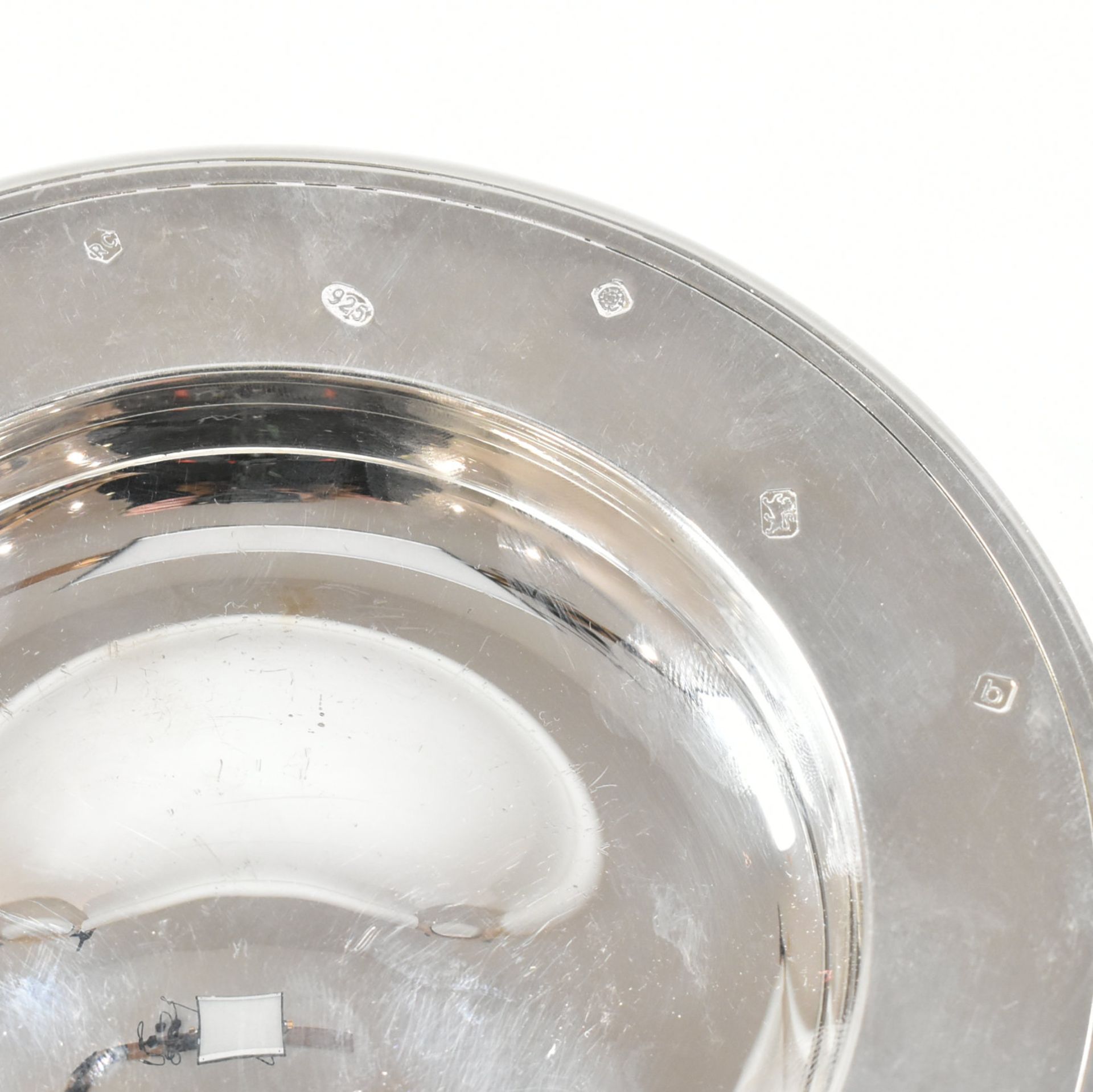 CARRS SHEFFIELD HALLMARKED SILVER COMMEMORATIVE DISH - Image 9 of 9