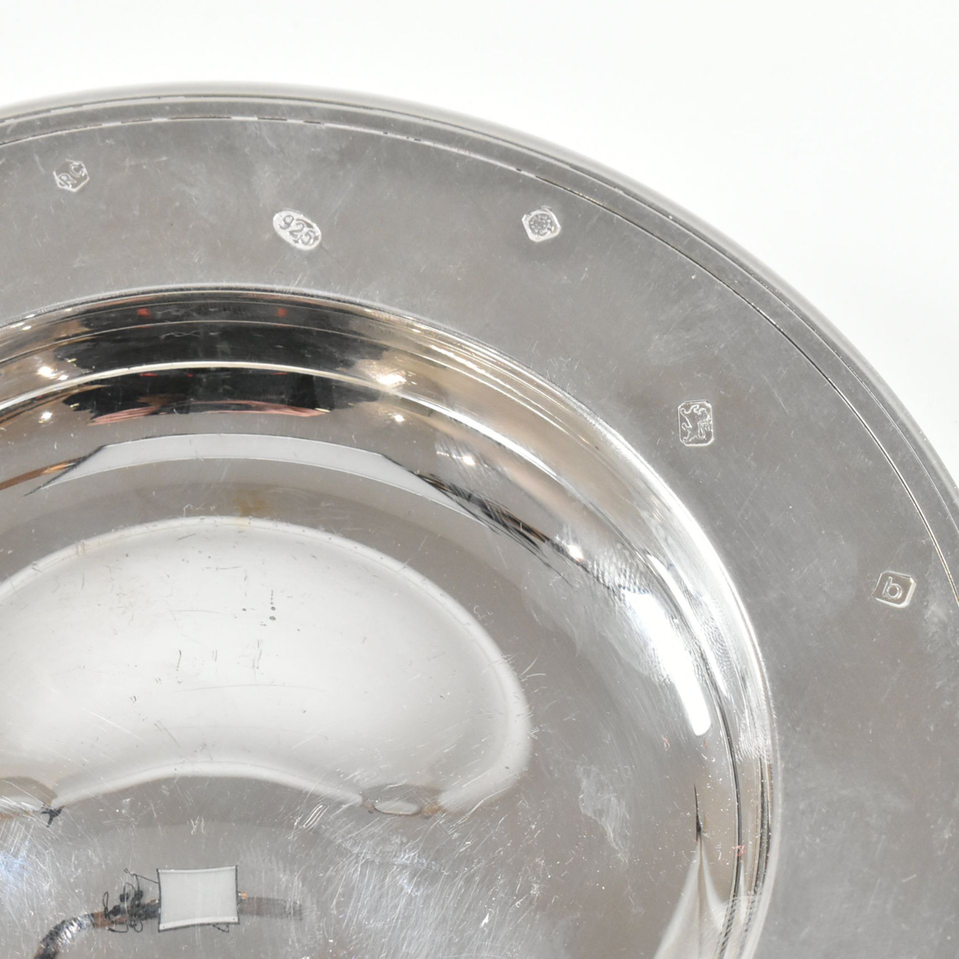 CARRS SHEFFIELD HALLMARKED SILVER COMMEMORATIVE DISH - Image 8 of 9
