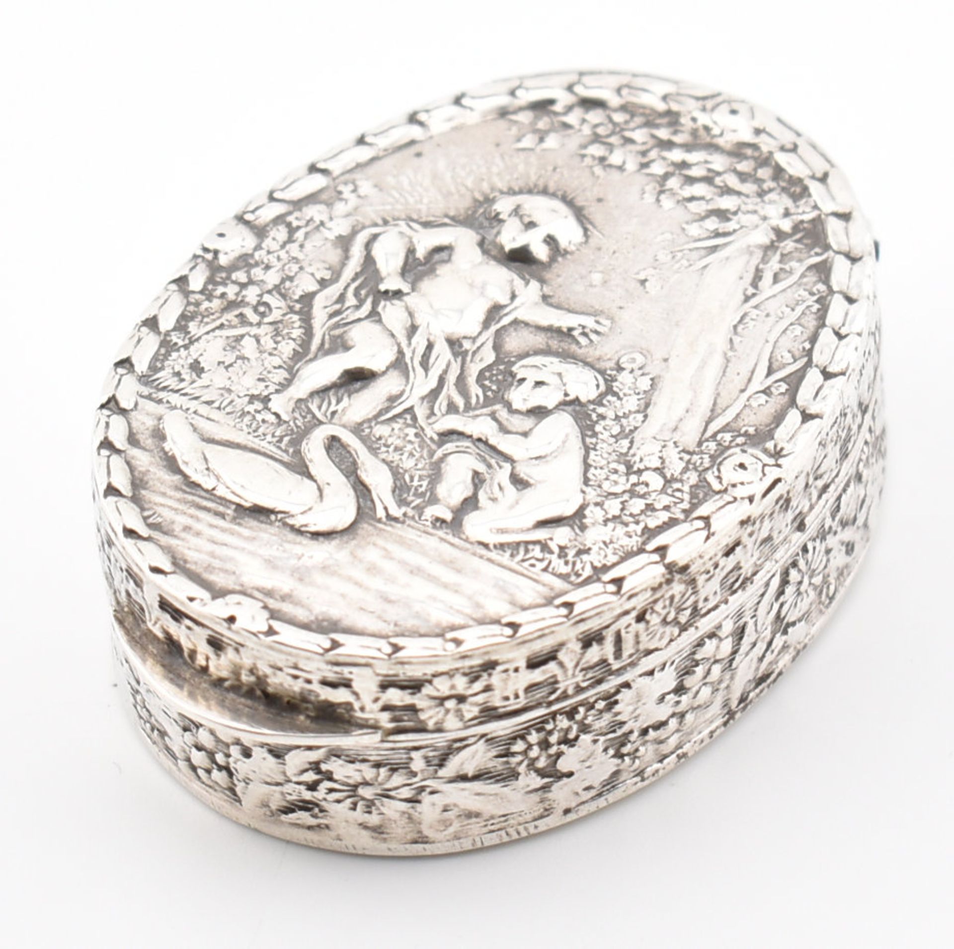 ITALIAN 800 SILVER PILL BOX - Image 2 of 6