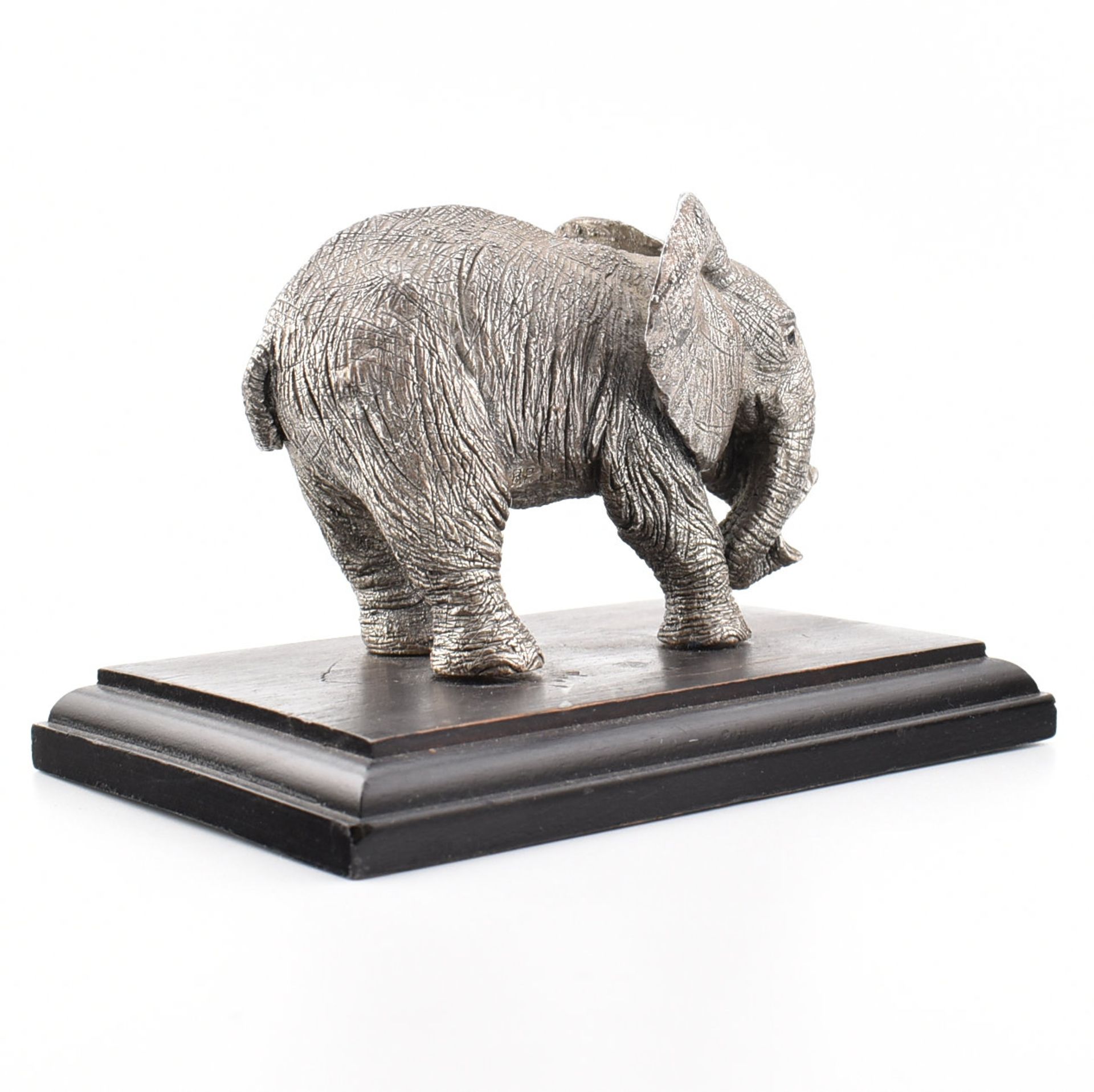 HALLMARKED SILVER COUNTRY ARTISTS ELEPHANT FIGURINE - Image 2 of 7