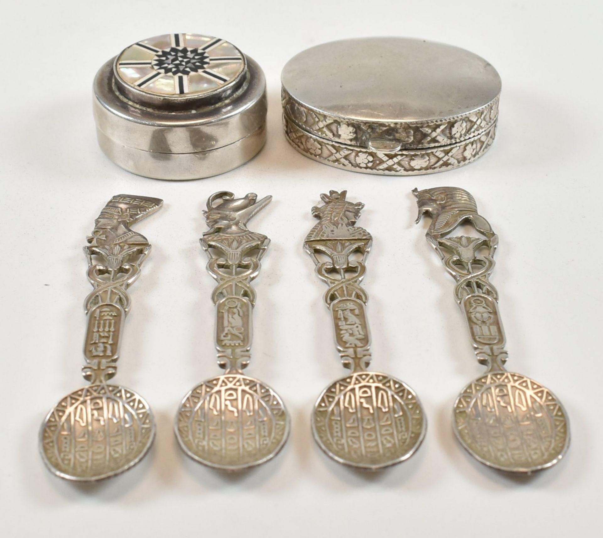 COLLECTION OF 20TH CENTURY MIDDLE EASTERN SILVER - Image 2 of 10