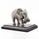 HALLMARKED SILVER COUNTRY ARTISTS ELEPHANT FIGURINE