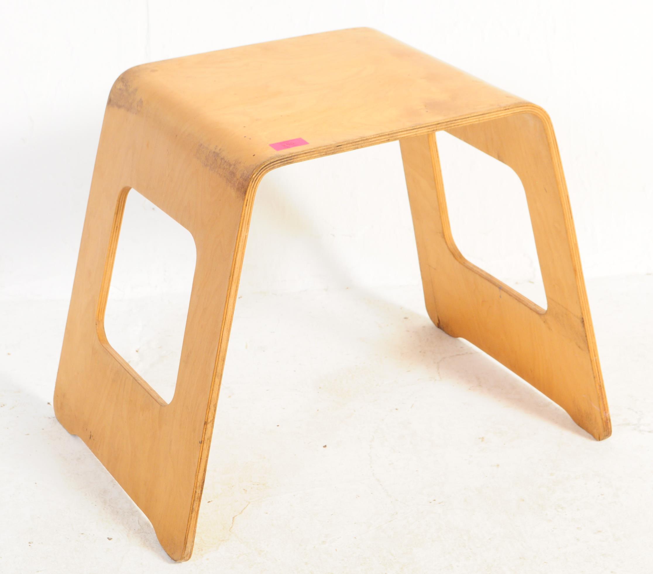 BENJAMIN NORDER FOR IKEA FURNITURE - BENTWOOD PANEL STOOL - Image 2 of 4