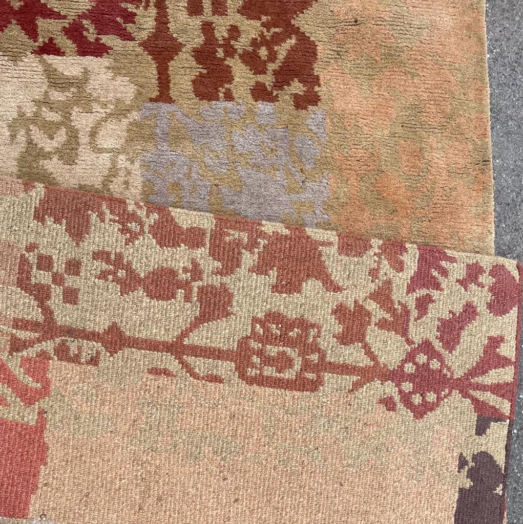 VINTAGE 20TH CENTURY DUTCH FLOOR CARPET RUG - Image 4 of 4