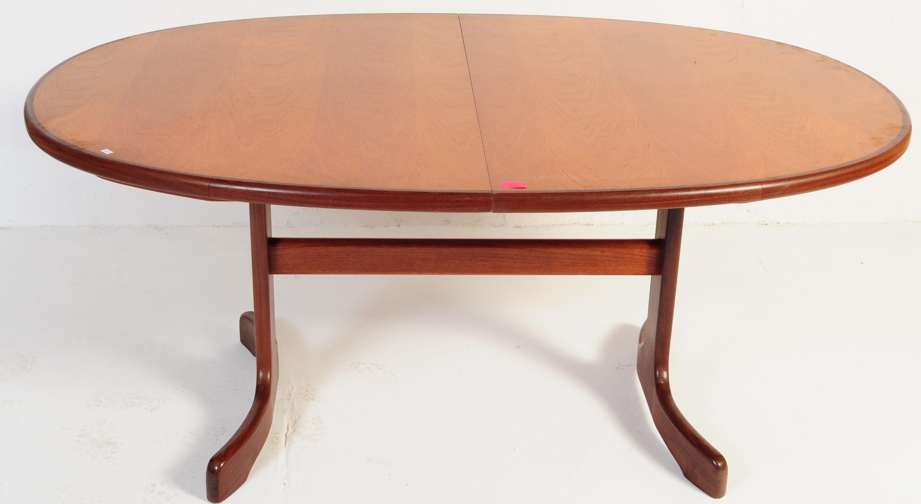 VICTOR B WILKINS - G PLAN - FRESCO - TEAK WOOD LARGE DINING TABLE - Image 2 of 5