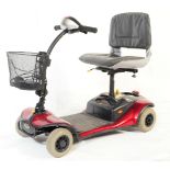 SHOPRIDER MOBILITY SCOOTER IN RED COLOURWAY