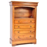 CONTEMPORARY FRENCH TALLBOY CHEST OF DRAWERS