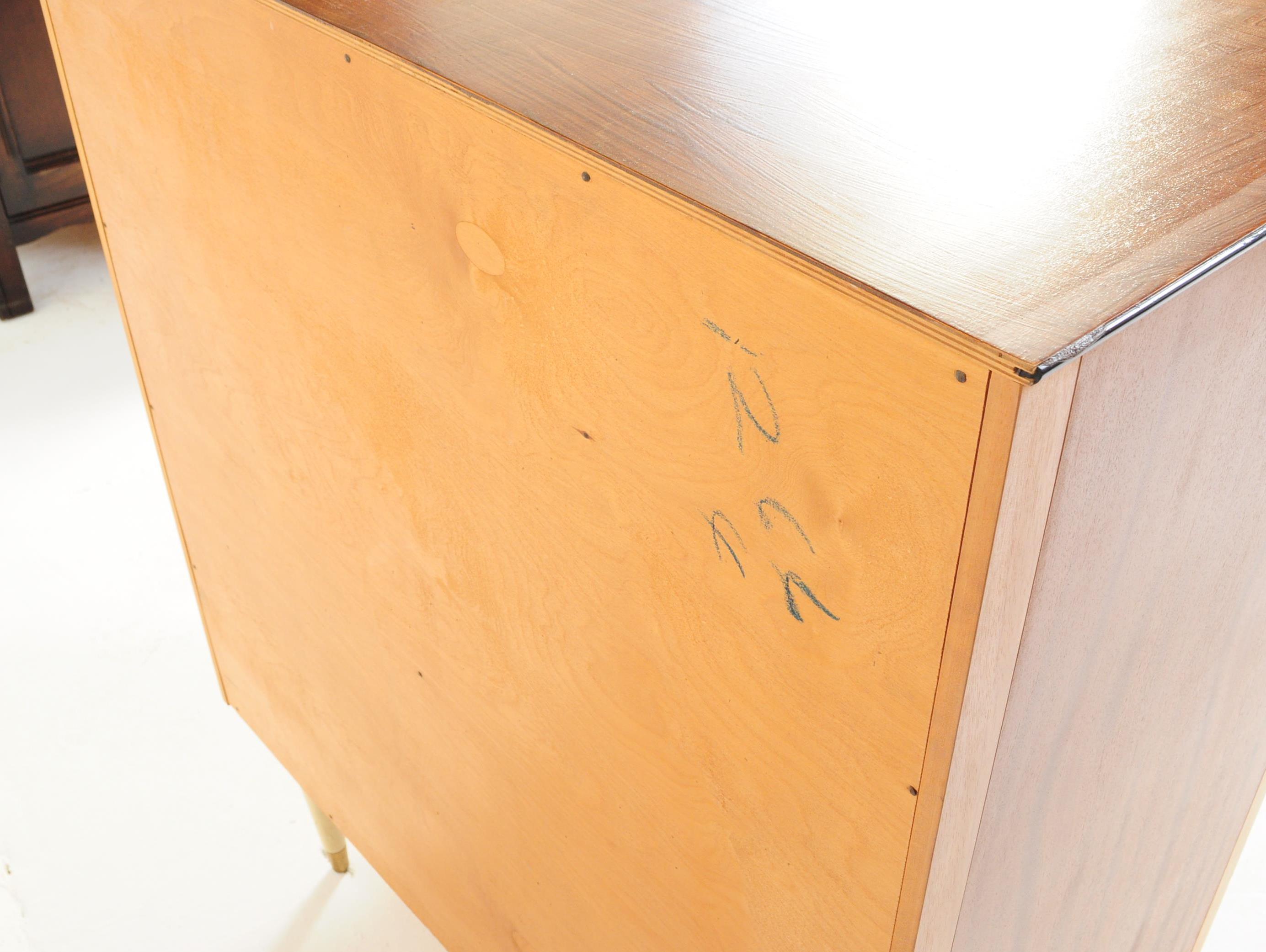 MID CENTURY AVALON TEAK BEEHIVE CHEST OF DRAWERS - Image 6 of 6