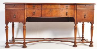 WARING & GILLOWS QUEEN ANNE REVIVAL WALNUT SIDEBOARD