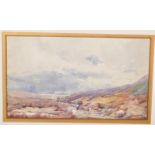 EARLY 20TH CENTURY G SOUTER WATERCOLOUR LANDSCAPE