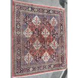 VINTAGE 20TH CENTURY INDIAN BAHTIRA CARPET FLOOR RUG