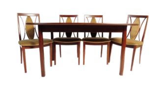 20TH CENTURY RETRO DINING ROOM SUITE - TABLE & 4 CHAIRS