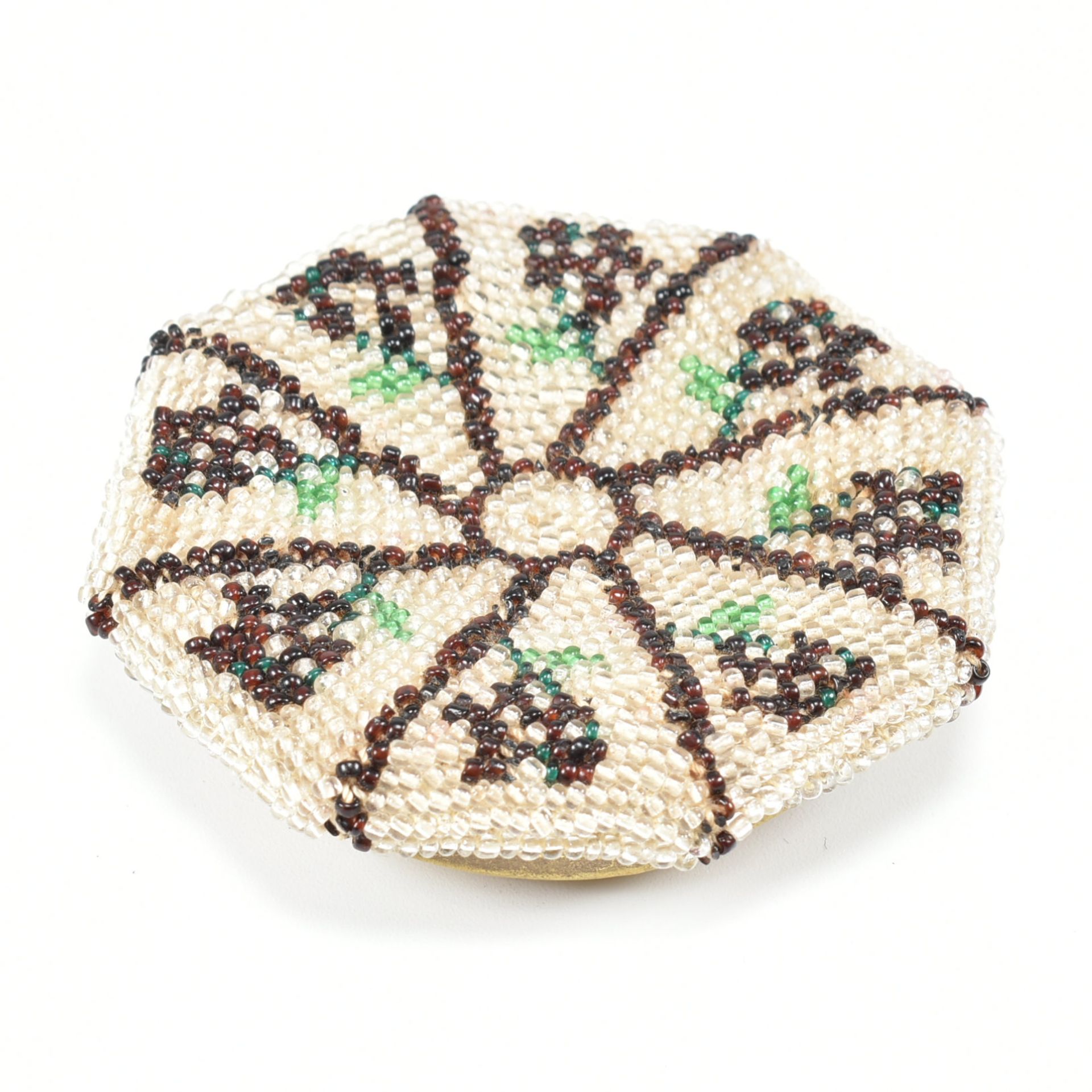 1920S CHINOISERIE MICRO BEAD COIN PURSE BAG - Image 7 of 7