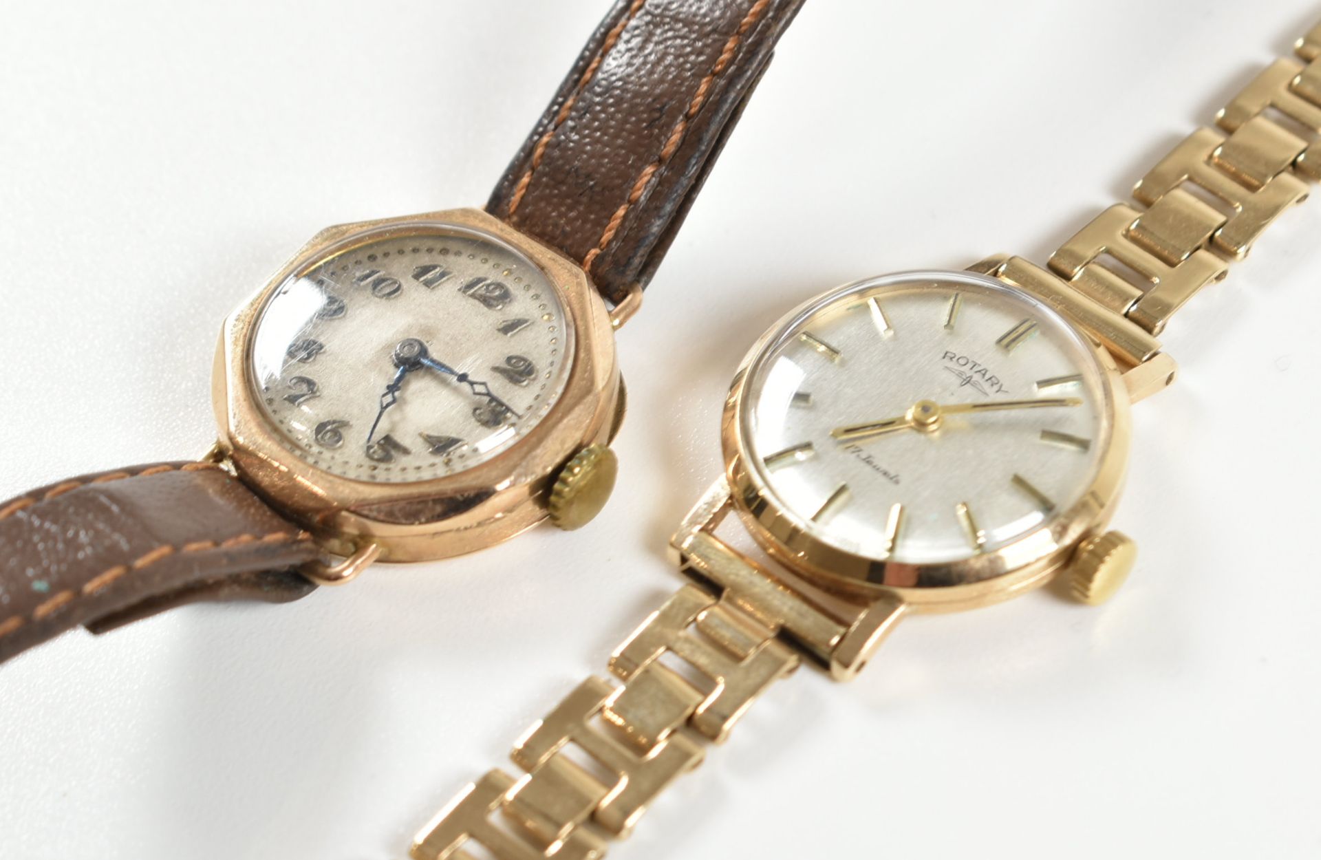 TWO HALLMARKED 9CT GOLD WRISTWATCHES - Image 4 of 8