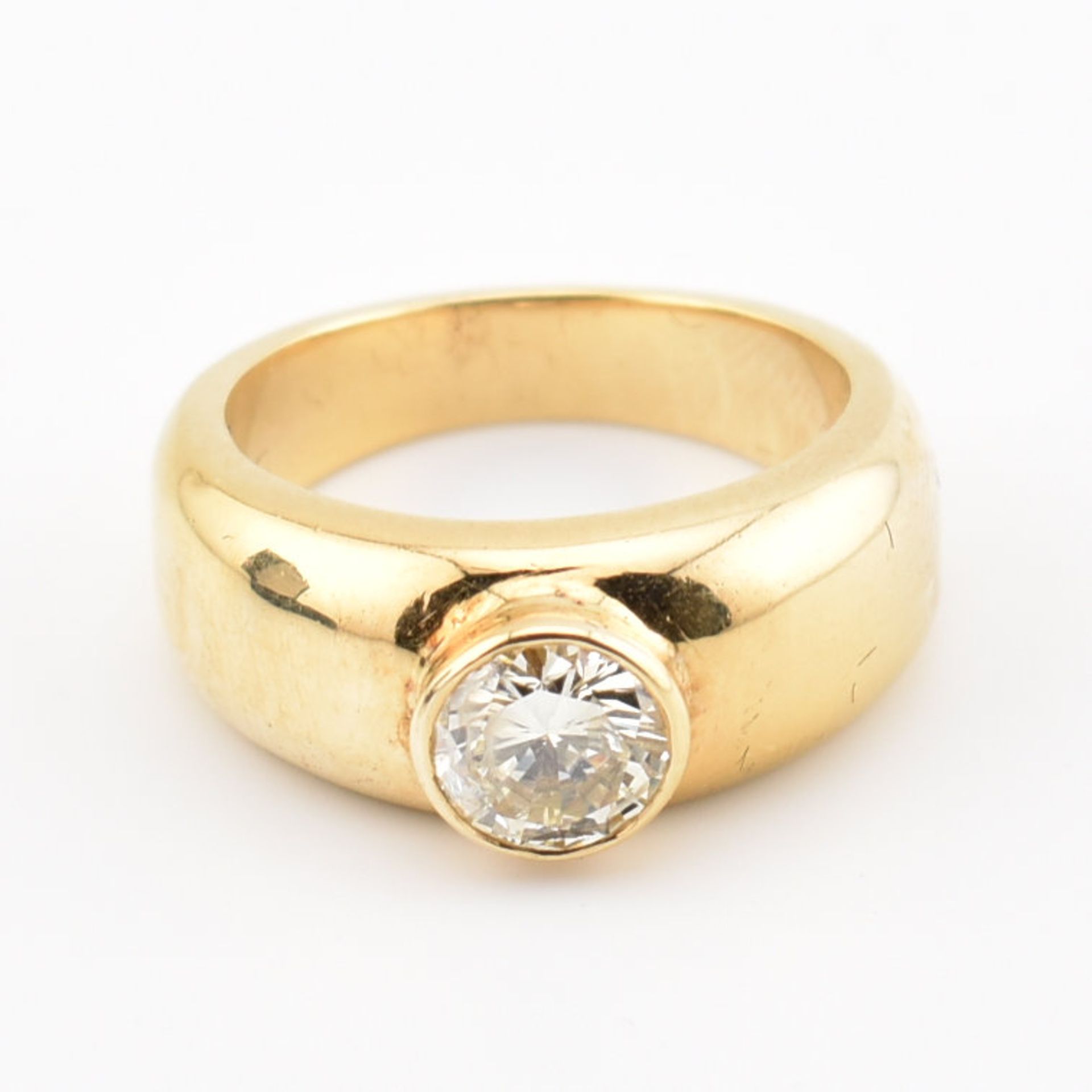 HALLMARKED 14CT GOLD & DIAMOND SOLITAIRE RING - Bild 4 aus 11