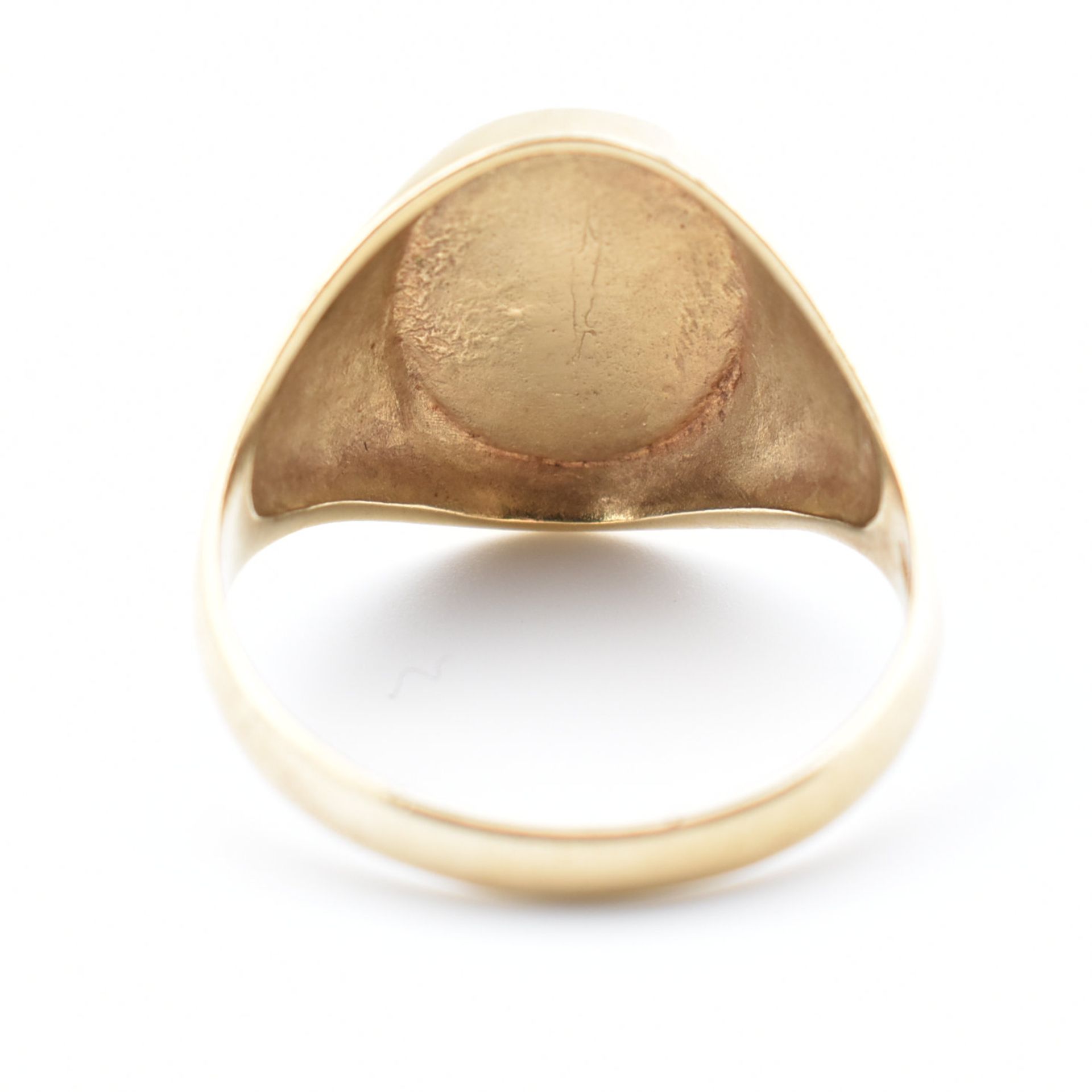 HALLMARKED 9CT GOLD SIGNET RING - Bild 7 aus 8