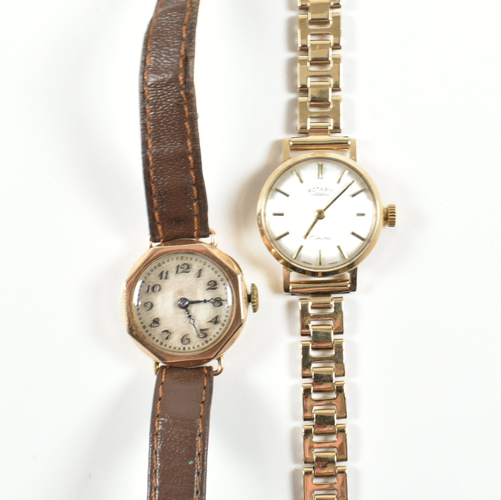 TWO HALLMARKED 9CT GOLD WRISTWATCHES - Image 2 of 8