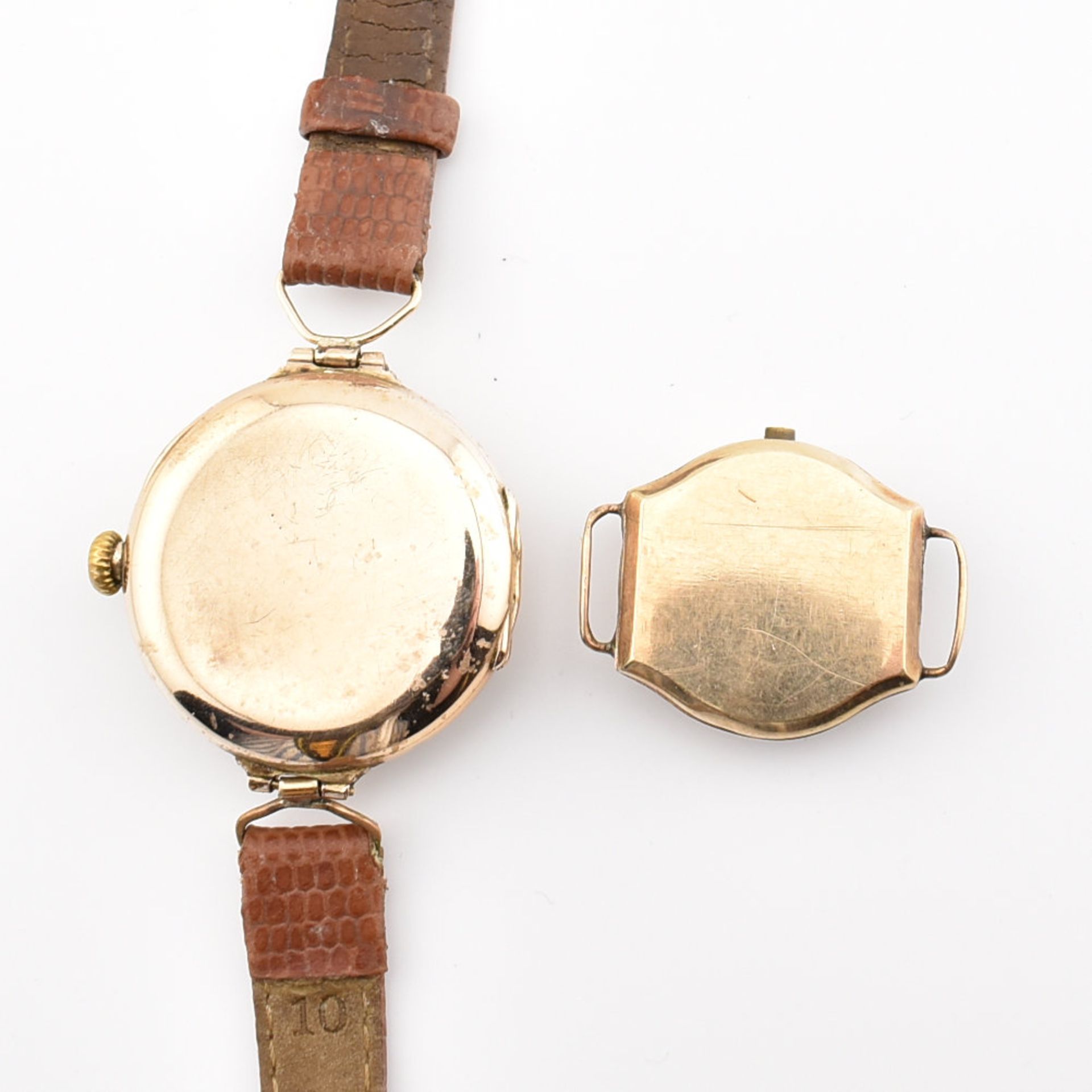 TWO HALLMARKED 9CT GOLD WATCHES - Image 2 of 4