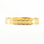 HIGH CARAT GOLD BANGLE