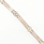 ART DECO 18CT GOLD & PLATINUM BRACELET