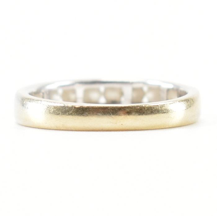 18CT WHITE GOLD & DIAMOND HALF ETERNITY RING - Image 3 of 8