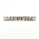 18CT GOLD & DIAMOND ETERNITY RING