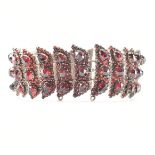 VICTORIAN BOHEMIAN GARNET BRACELET