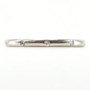 WHITE GOLD & DIAMOND ETERNITY RING