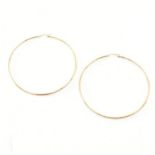 HALLMARKED 9CT GOLD HOOP EARRINGS