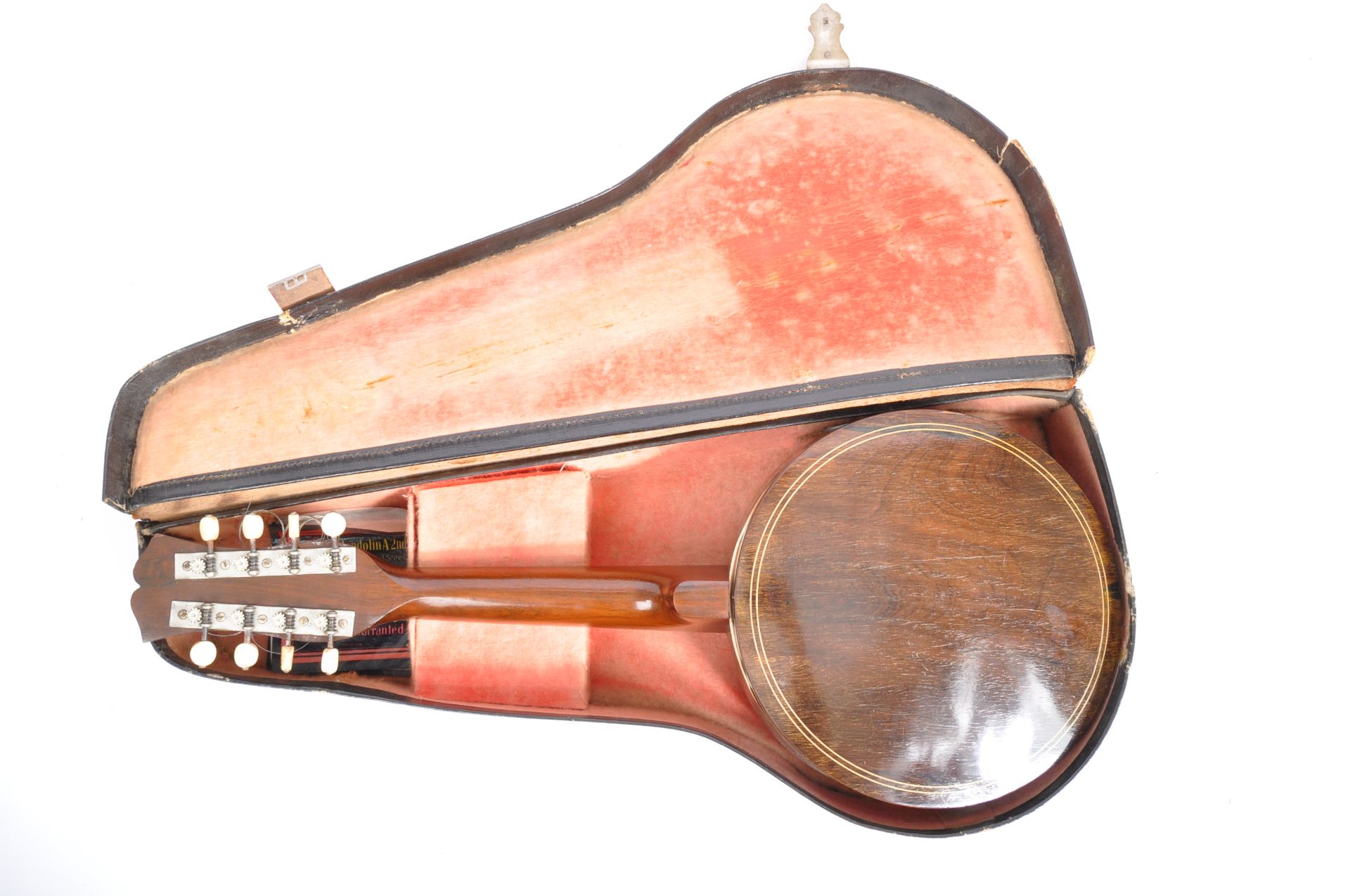 CASED EARLY 20TH CENTURY WALLISTRO ZITHER MANDOLIN - Image 5 of 7