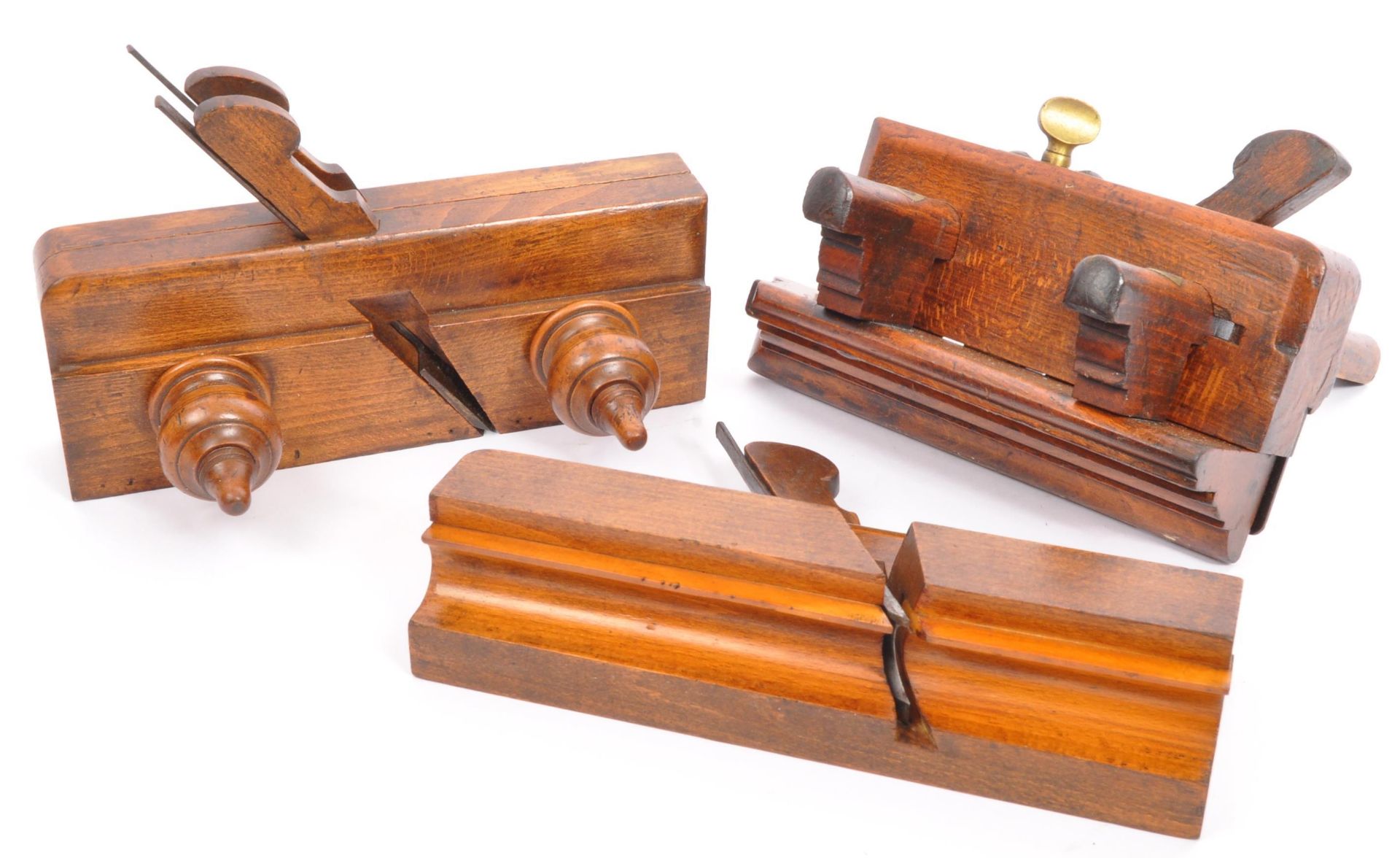 COLLECTION OF 19TH CENTURY BEECH WOODWORKING PLANES