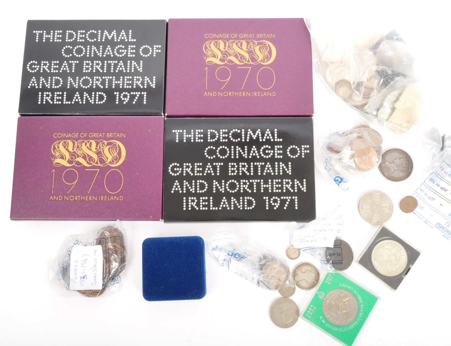 LARGE COLLECTION VICTORIAN & LATER GREAT BRITAIN COINAGE