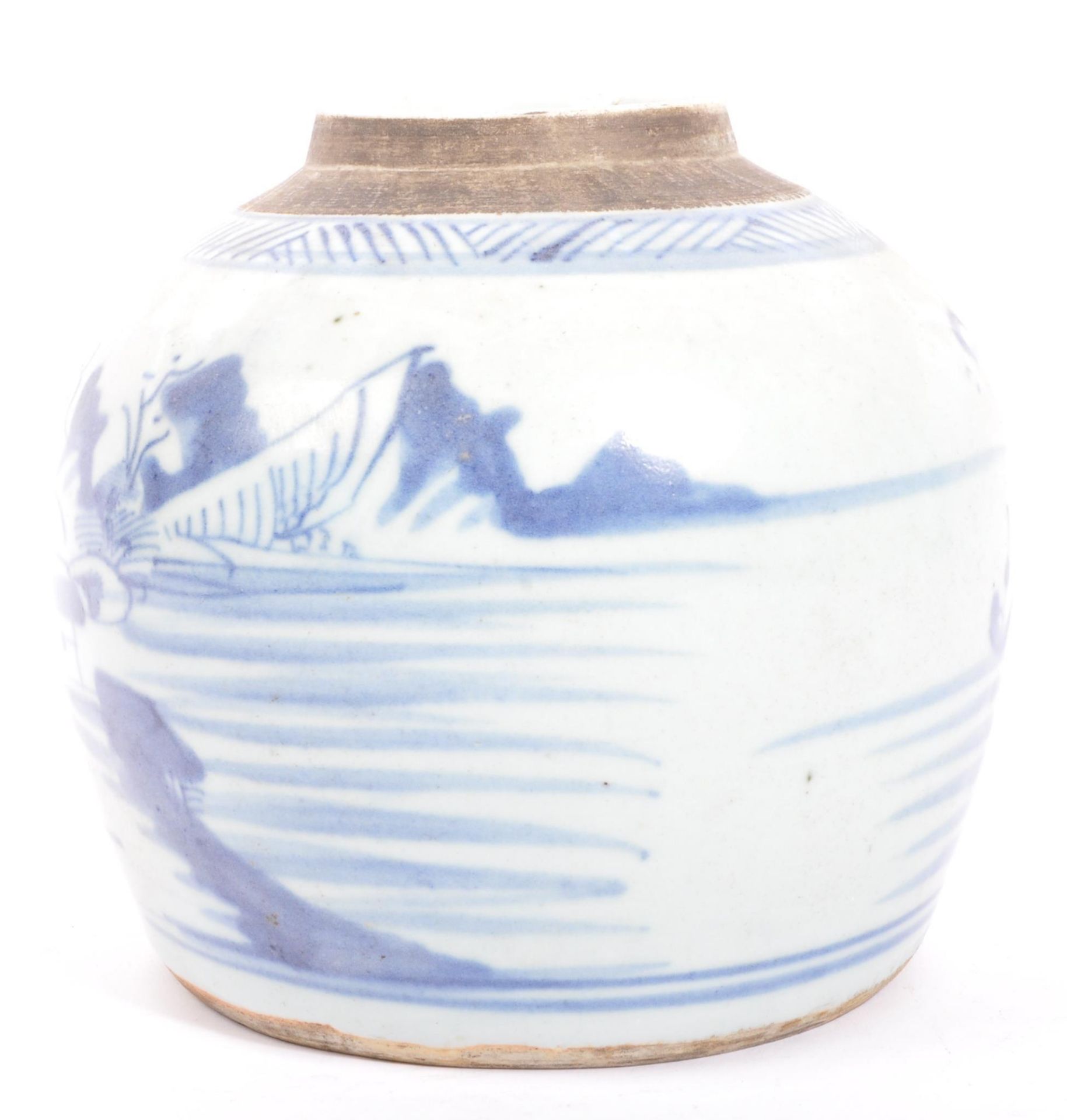 EARLY 20TH CENTURY CERAMIC BLUE & WHITE CHINESE GINGER JARS - Bild 7 aus 10