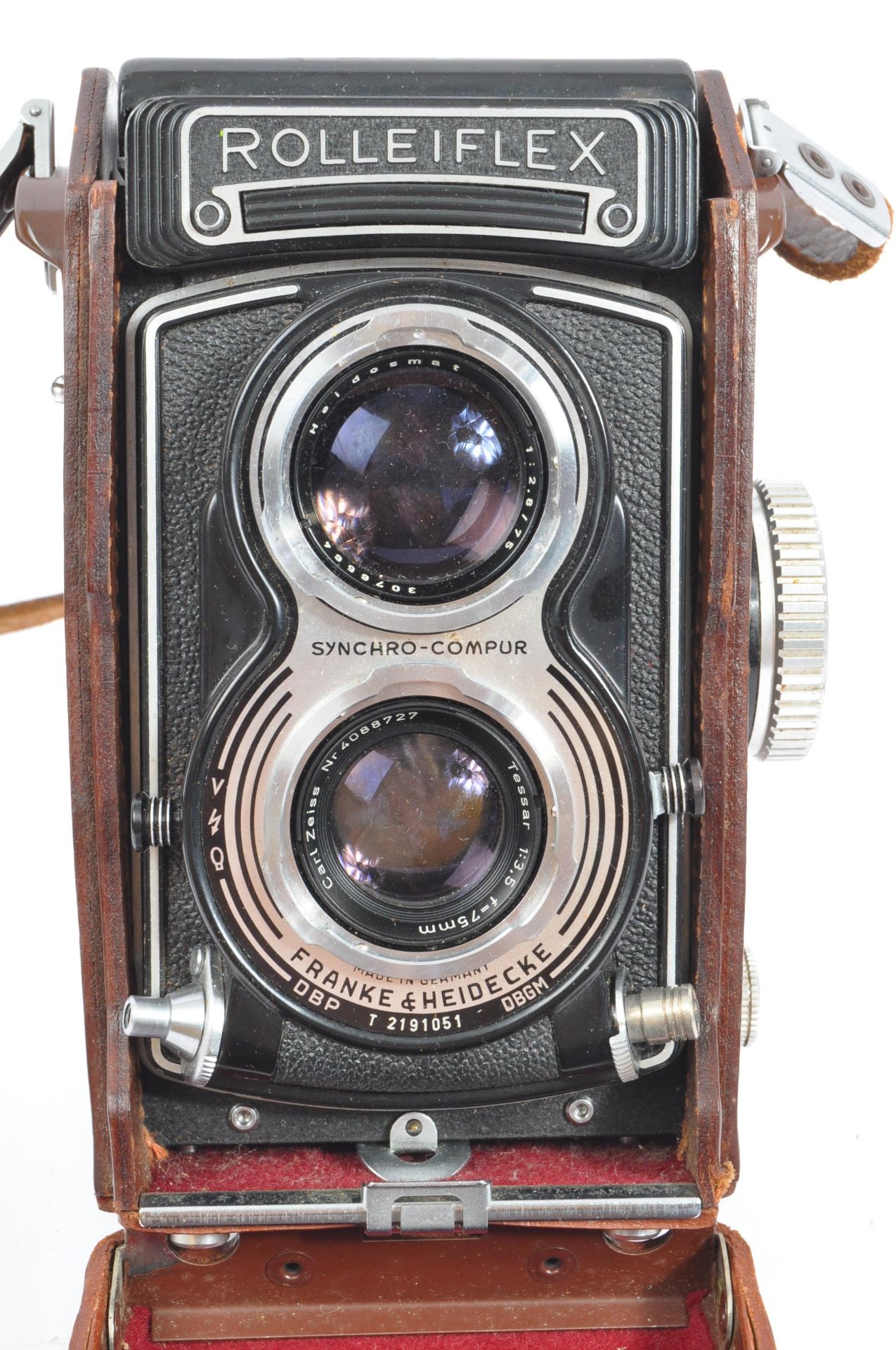 A VINTAGE ROLLEIFLEX SYNCHRO COMPUR FRANKE & HEIDECKE CAMERA - Image 2 of 8