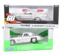 DIECAST - TWO 1/24 SCALE DIECAST MODEL CARS