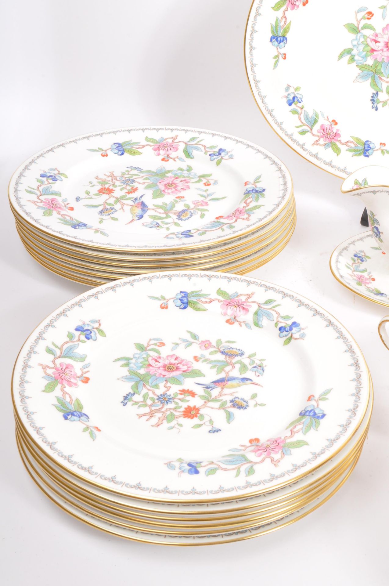 VINTAGE AYNSLEY PEMBROKE BONE CHINA DINNER SERVICE - Bild 5 aus 7