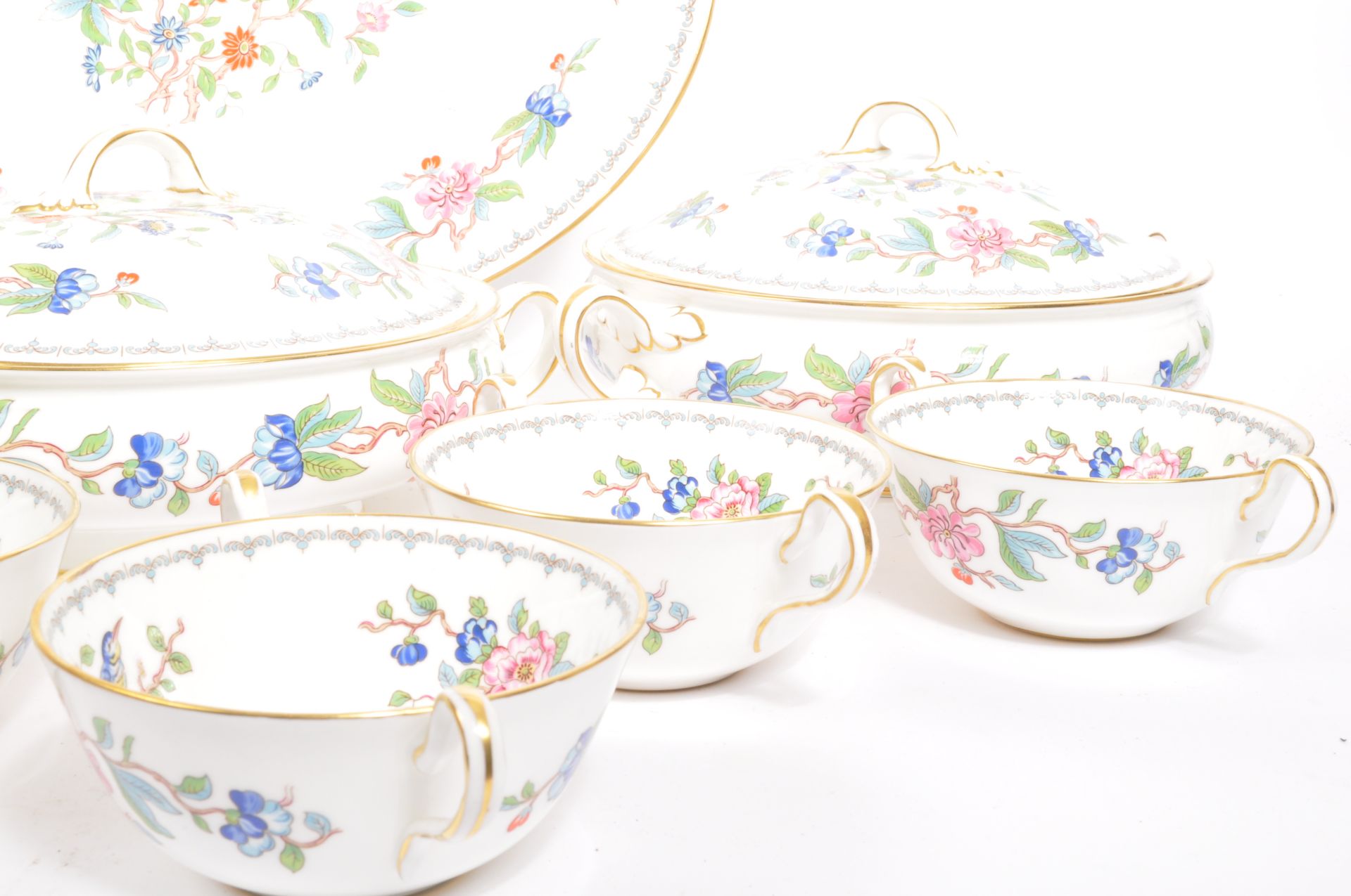 VINTAGE AYNSLEY PEMBROKE BONE CHINA DINNER SERVICE - Bild 2 aus 7