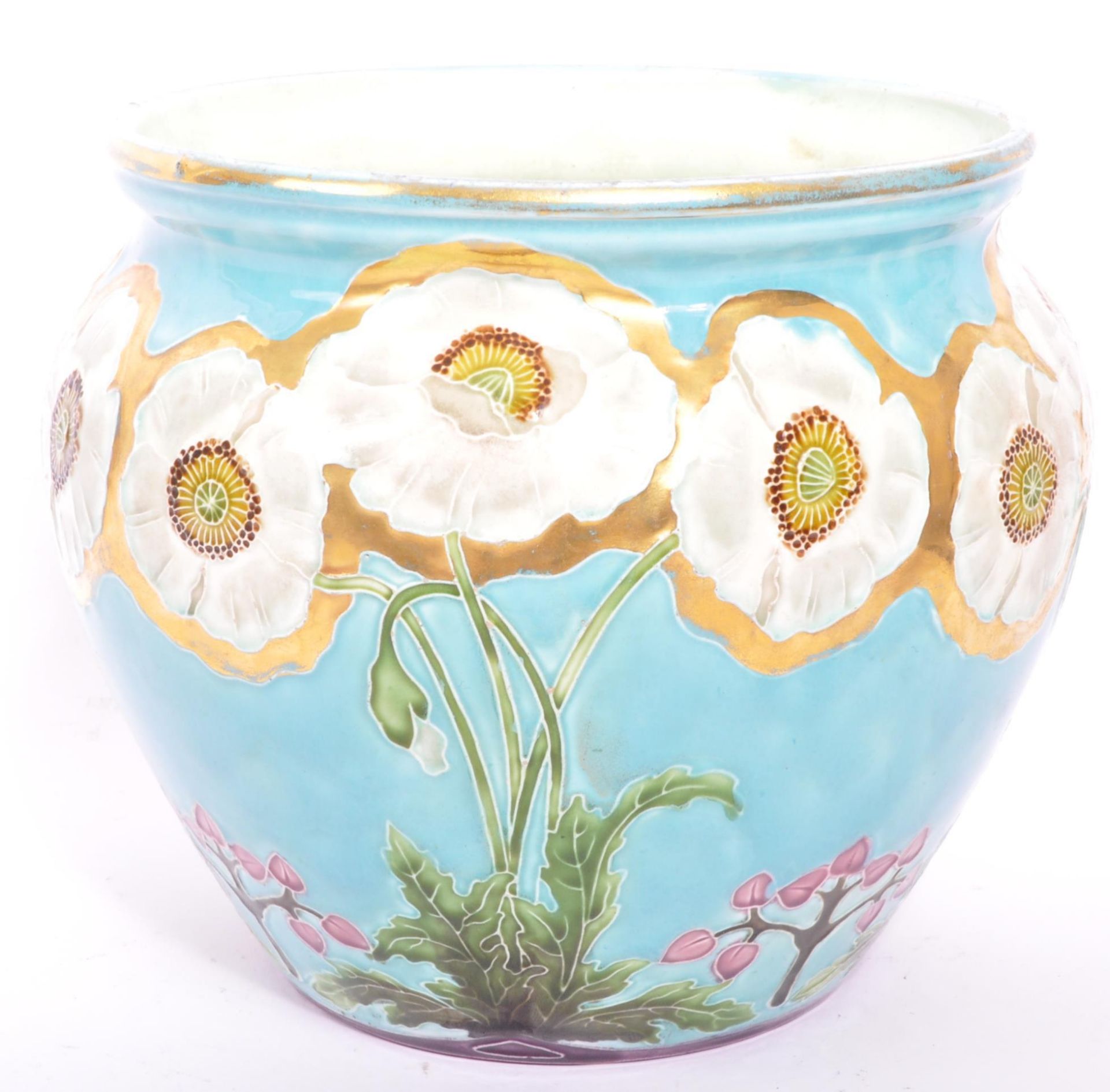 EARLY 20TH CENTURY EICHWALD POTTERY JARDINERE