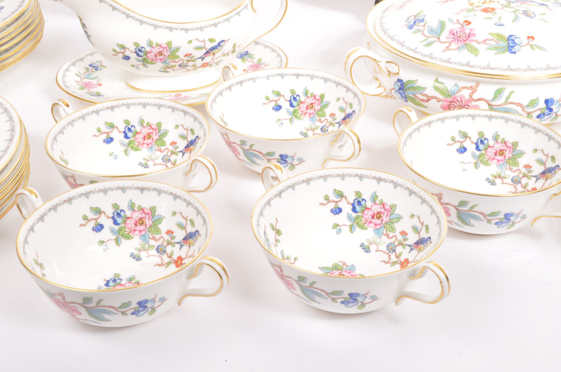 VINTAGE AYNSLEY PEMBROKE BONE CHINA DINNER SERVICE - Bild 3 aus 7