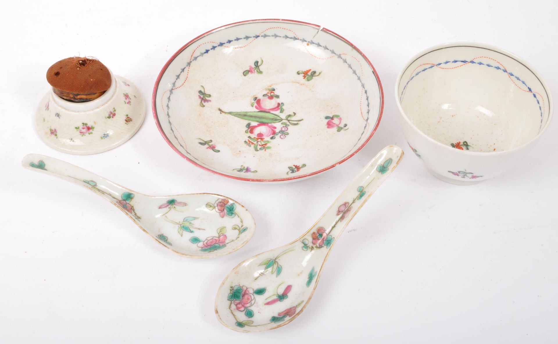 COLLECTION OF EARLY PORCELAIN TO INCLUDE MINTON & COALPORT - Bild 9 aus 9