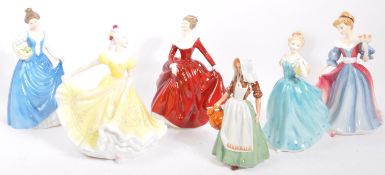 A COLLECTION OF ROYAL DOULTON & EXCLUSIVE FIGURINES