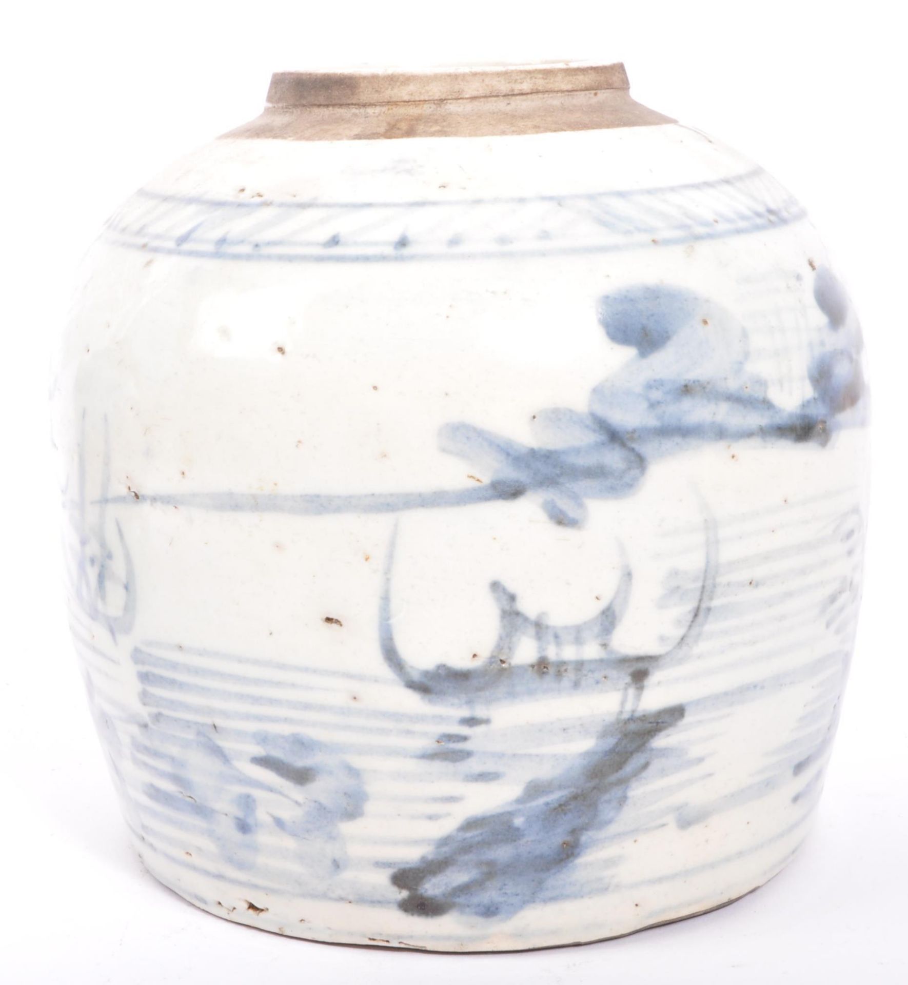 EARLY 20TH CENTURY CERAMIC BLUE & WHITE CHINESE GINGER JARS - Image 4 of 10
