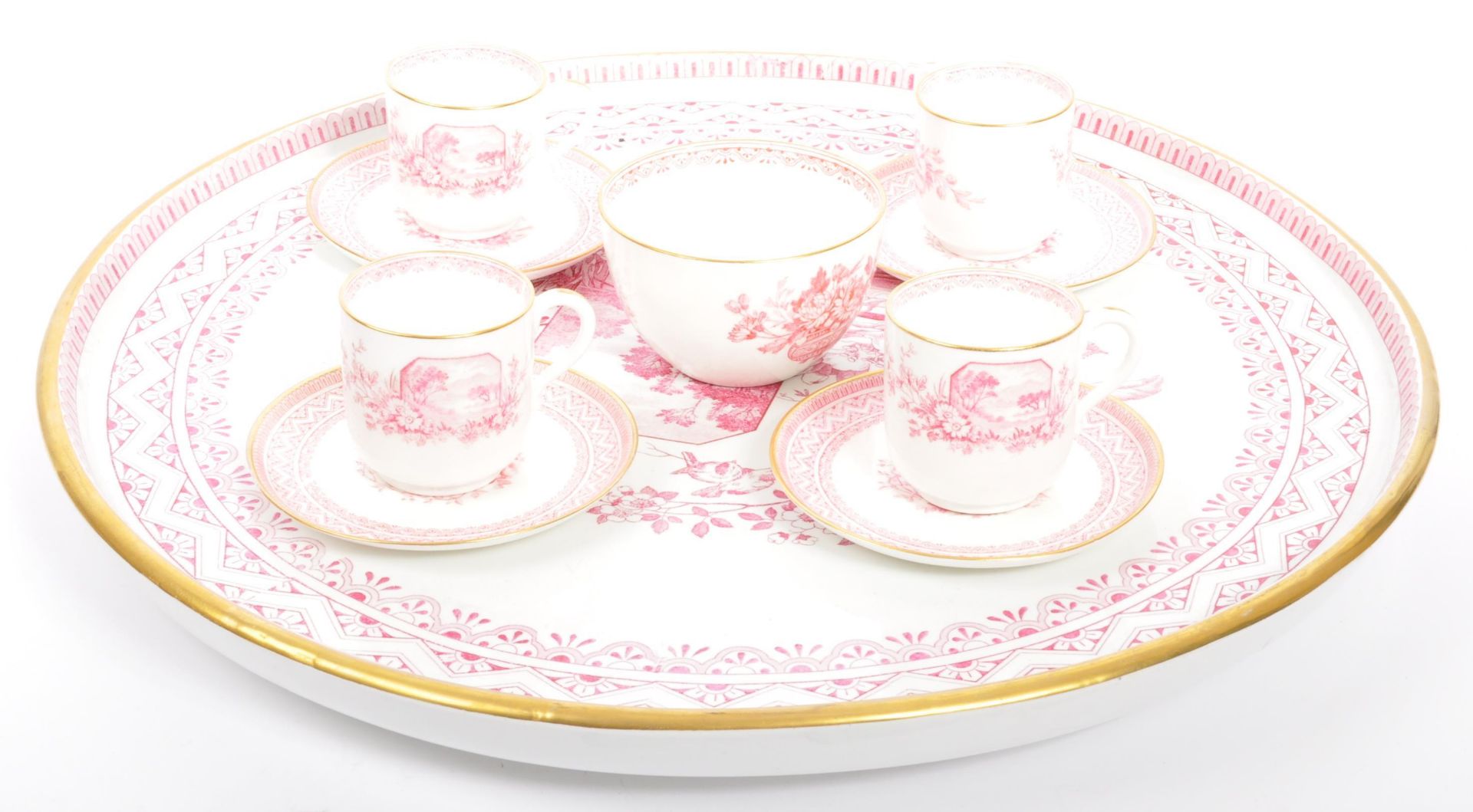 19TH CENTURY AESTHETICISM STYLE CABARET TEA SERVICE