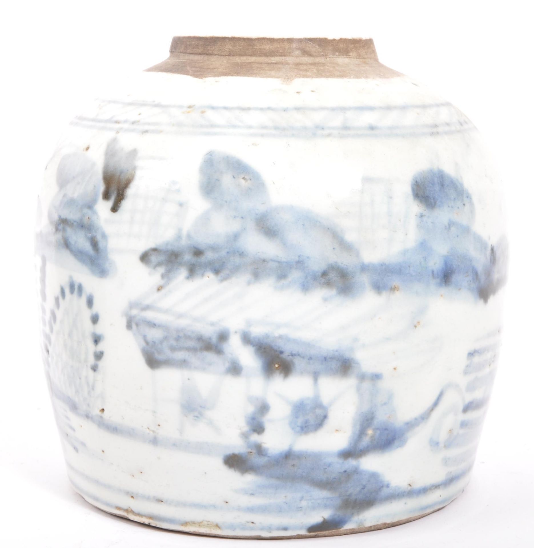 EARLY 20TH CENTURY CERAMIC BLUE & WHITE CHINESE GINGER JARS - Bild 2 aus 10