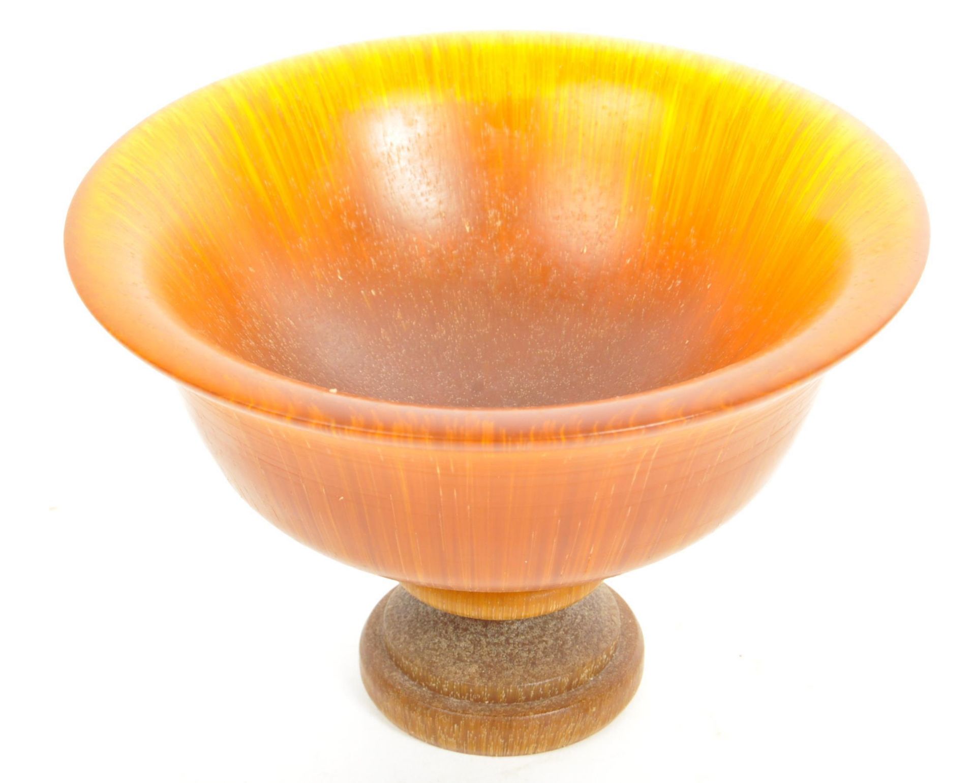 A 20TH CENTURY CHINESE ORIENTAL RESIN FINGER BOWL - Image 2 of 5